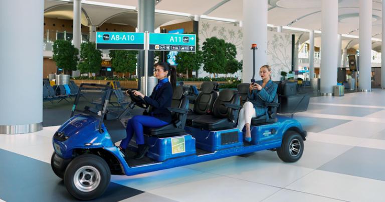 Save Time, Skip the Walk: Book Your Buggy cart